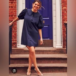 NWT Eloquii Ruffle Collar Shirtdress sz 22